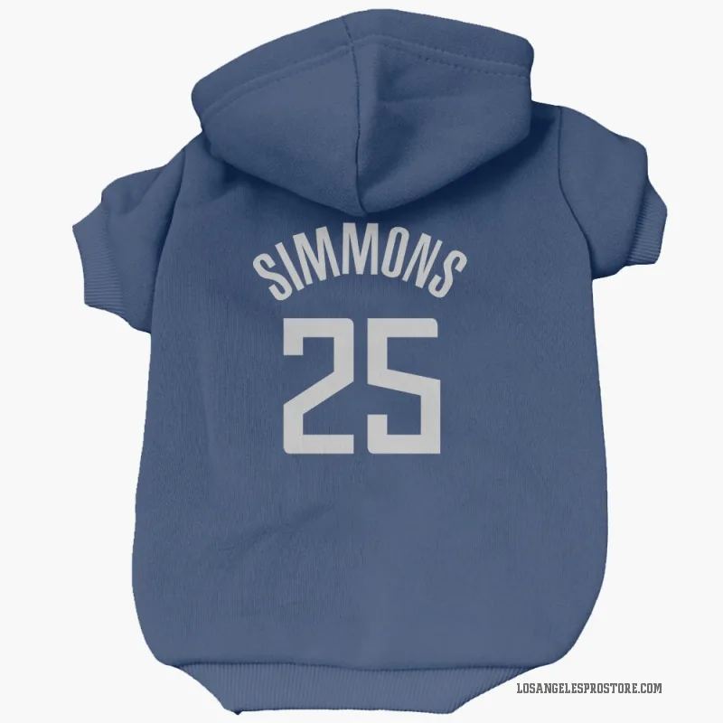 Ben Simmons  Blue Los Angeles Clippers  Cat & Dog Pet Hoodie