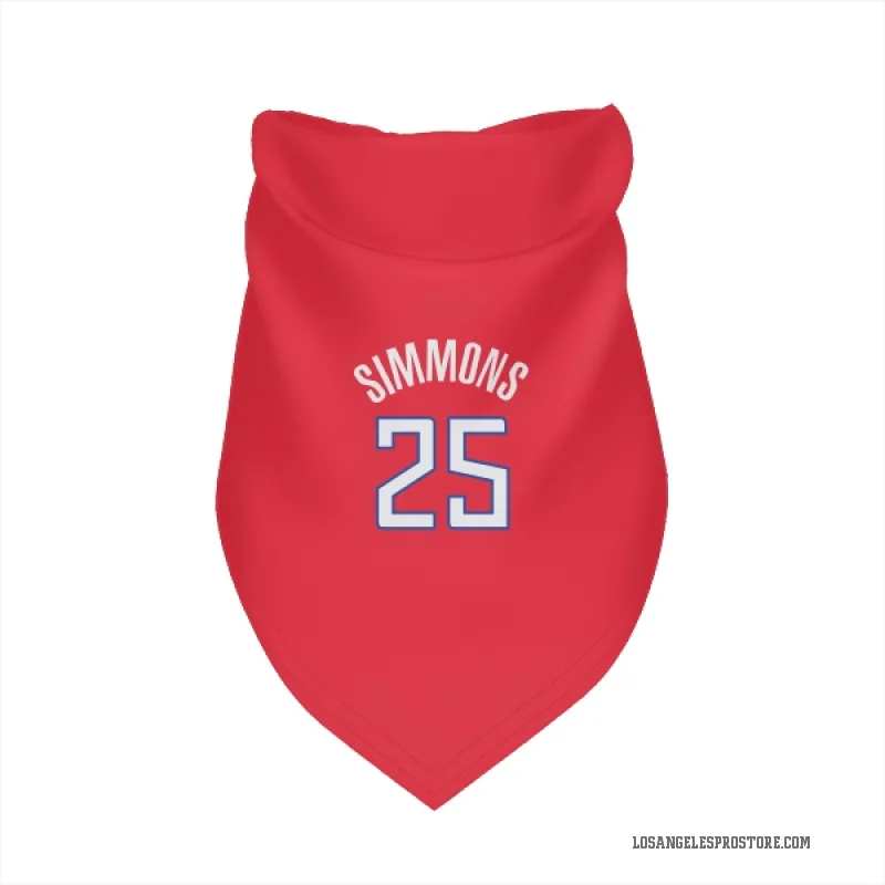 Ben Simmons  Red Los Angeles Clippers  Cat & Dog Pet Bandana