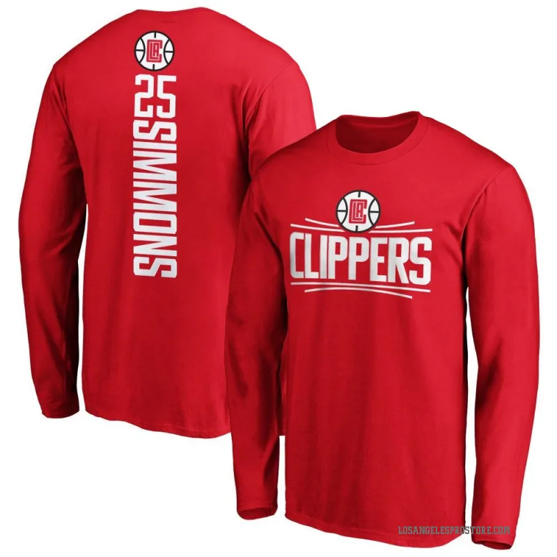 Ben Simmons Youth Royal Los Angeles Clippers Backer Long Sleeve T-Shirt
