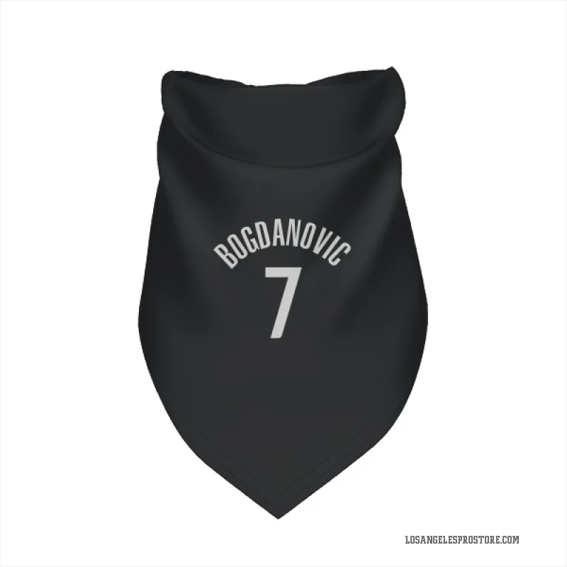 Bogdan Bogdanovic  Black Los Angeles Clippers  Cat & Dog Pet Bandana