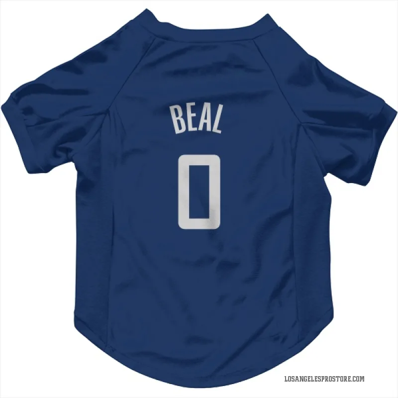 Bradley Beal  Blue Los Angeles Clippers  Cat & Dog Pet Jersey