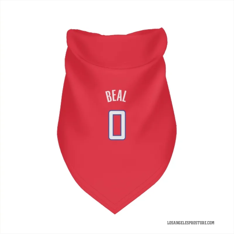 Bradley Beal  Red Los Angeles Clippers  Cat & Dog Pet Bandana