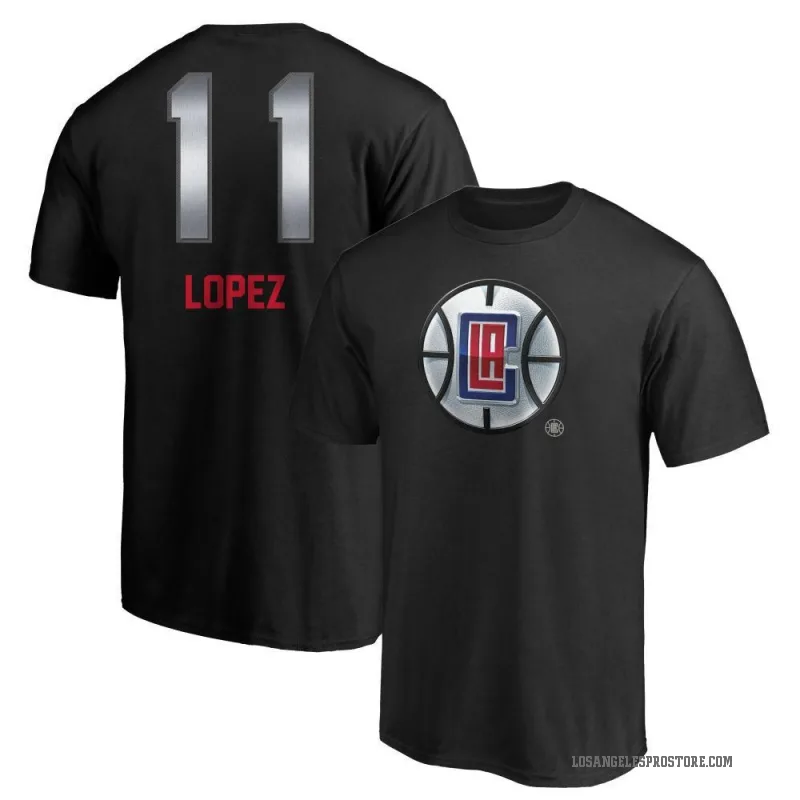 Brook Lopez Youth Black Los Angeles Clippers Midnight Mascot T-Shirt