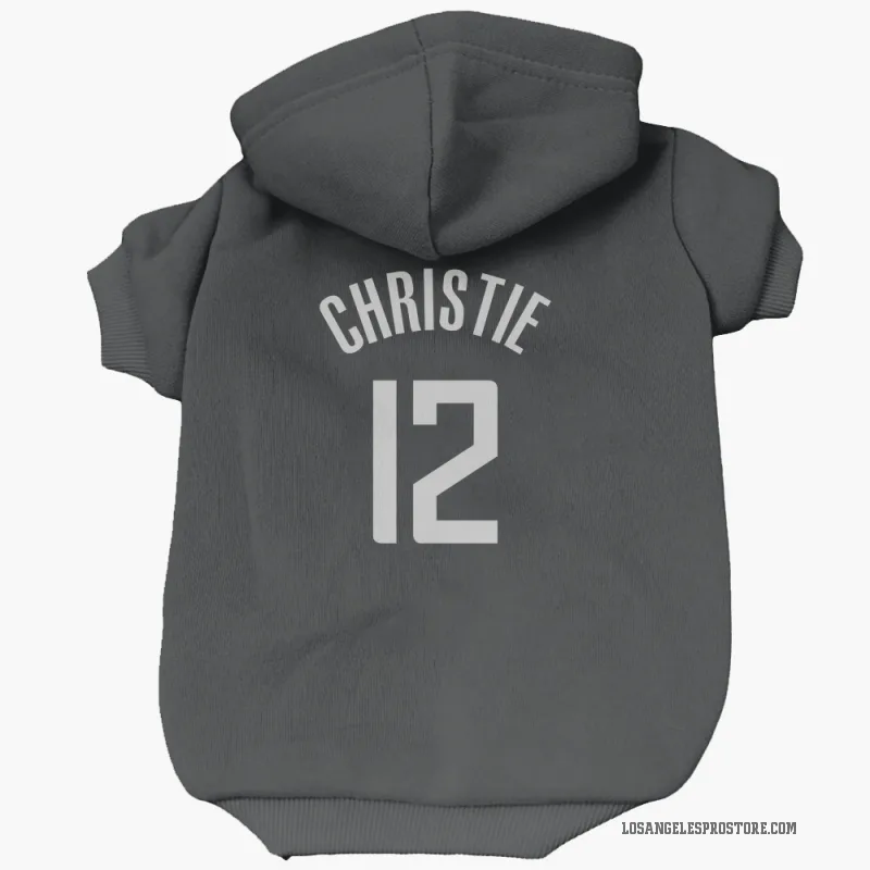Cam Christie  Black Los Angeles Clippers  Cat & Dog Pet Hoodie
