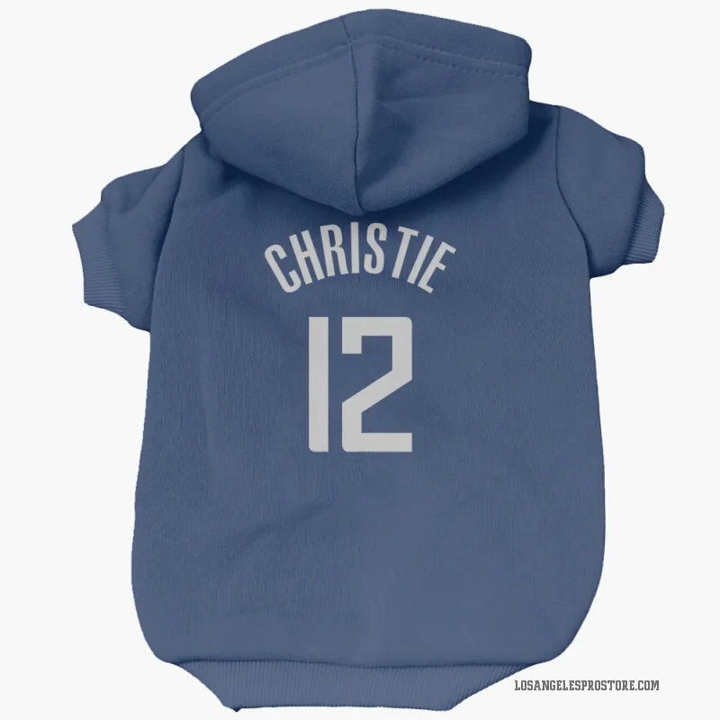 Cam Christie  Blue Los Angeles Clippers  Cat & Dog Pet Hoodie
