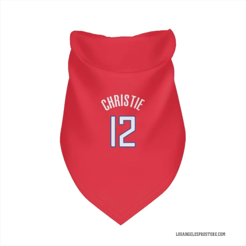 Cam Christie  Red Los Angeles Clippers  Cat & Dog Pet Bandana