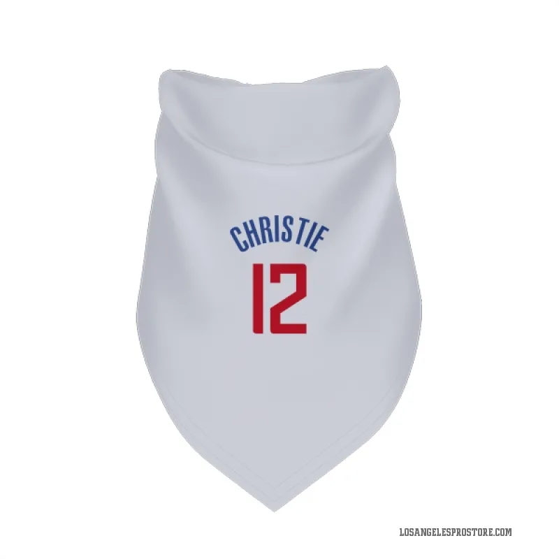 Cam Christie  White Los Angeles Clippers  Cat & Dog Pet Bandana