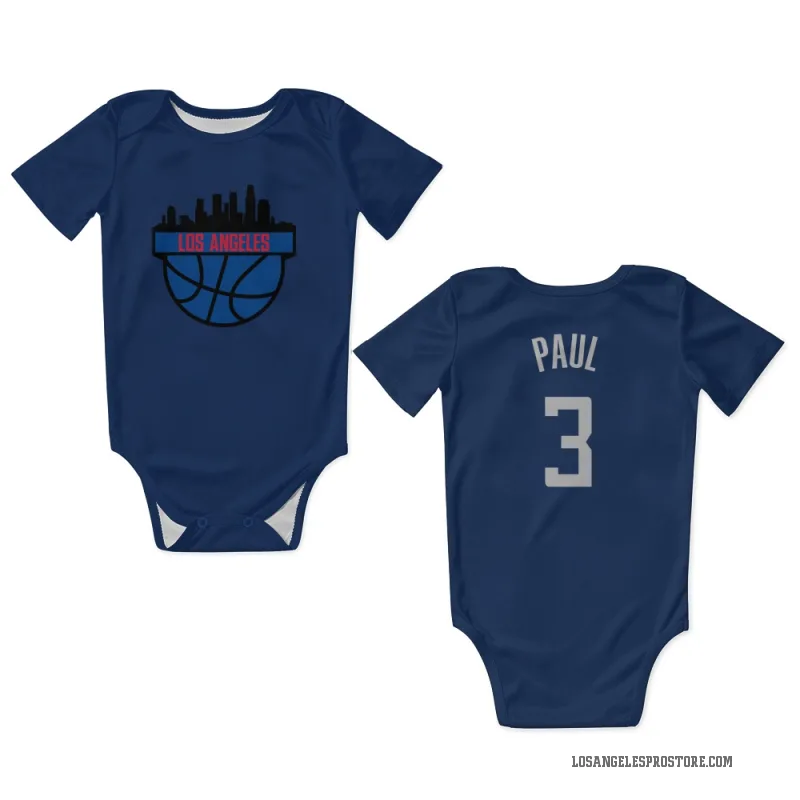 Chris Paul  Blue Los Angeles Clippers  Newborn & Infant Bodysuit