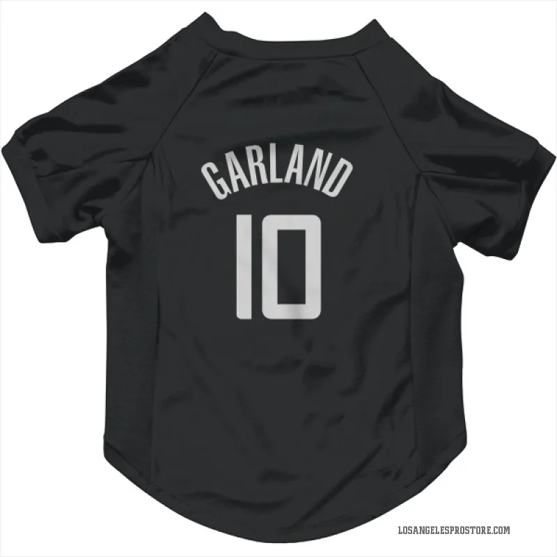 Darius Garland  Black Los Angeles Clippers  Cat & Dog Pet Jersey