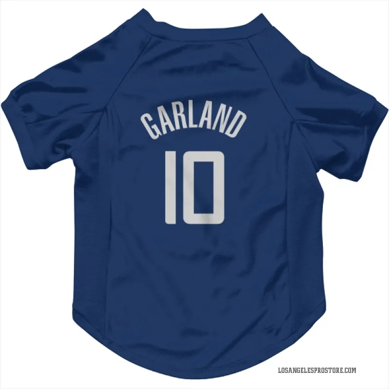 Darius Garland  Blue Los Angeles Clippers  Cat & Dog Pet Jersey
