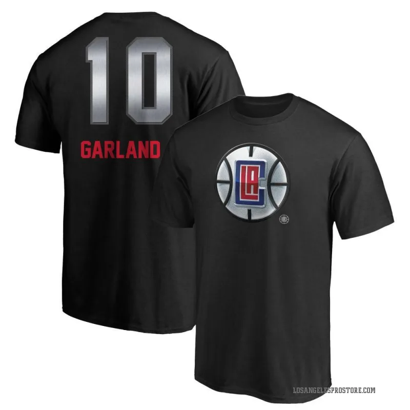 Darius Garland Men's Black Los Angeles Clippers Midnight Mascot T-Shirt