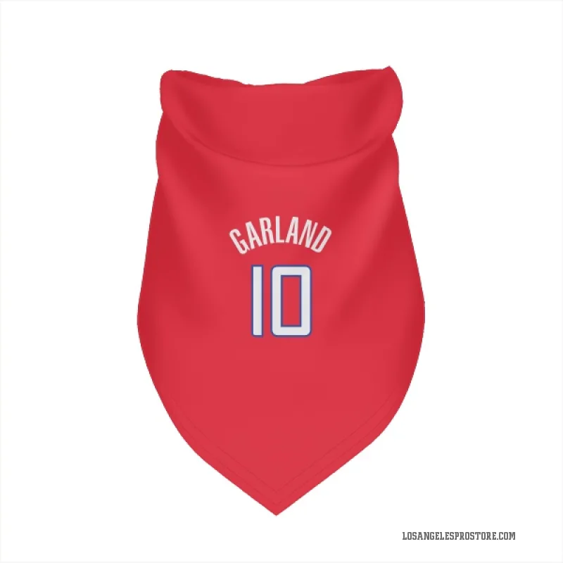 Darius Garland  Red Los Angeles Clippers  Cat & Dog Pet Bandana