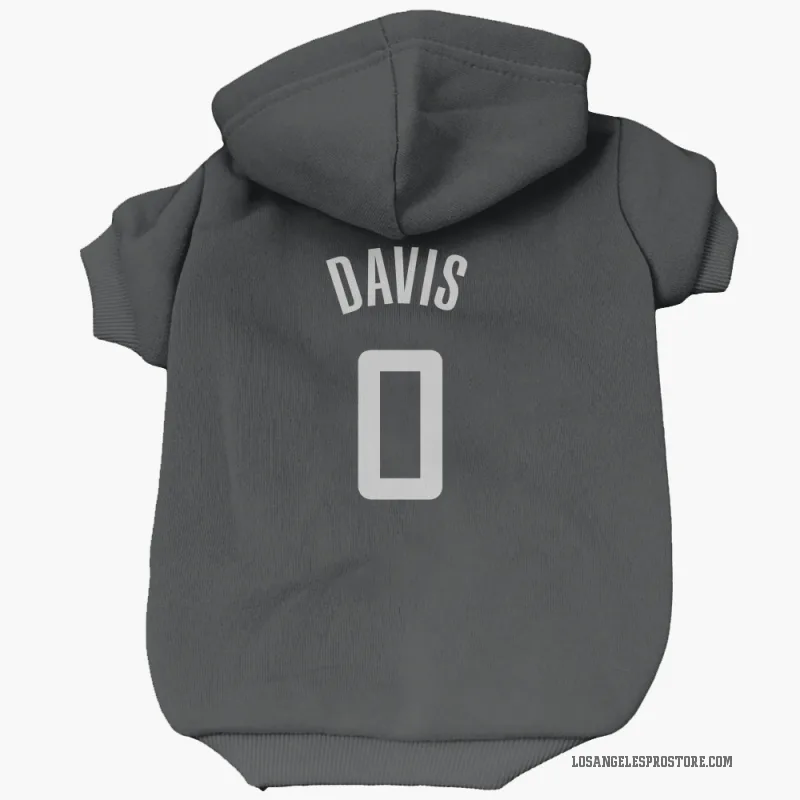 Glen Davis  Black Los Angeles Clippers  Cat & Dog Pet Hoodie