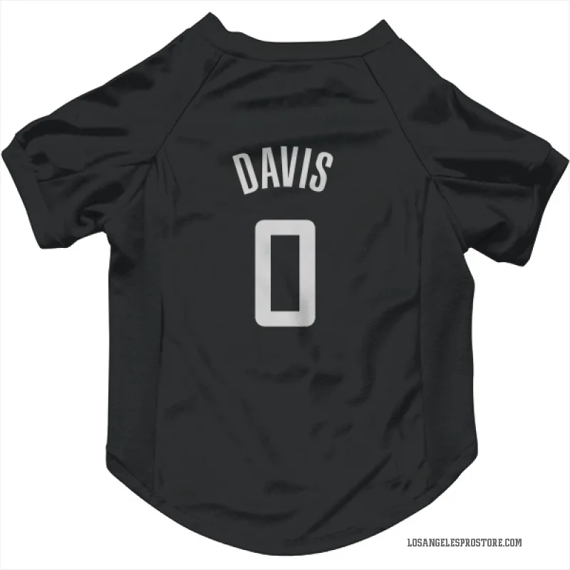 Glen Davis  Black Los Angeles Clippers  Cat & Dog Pet Jersey