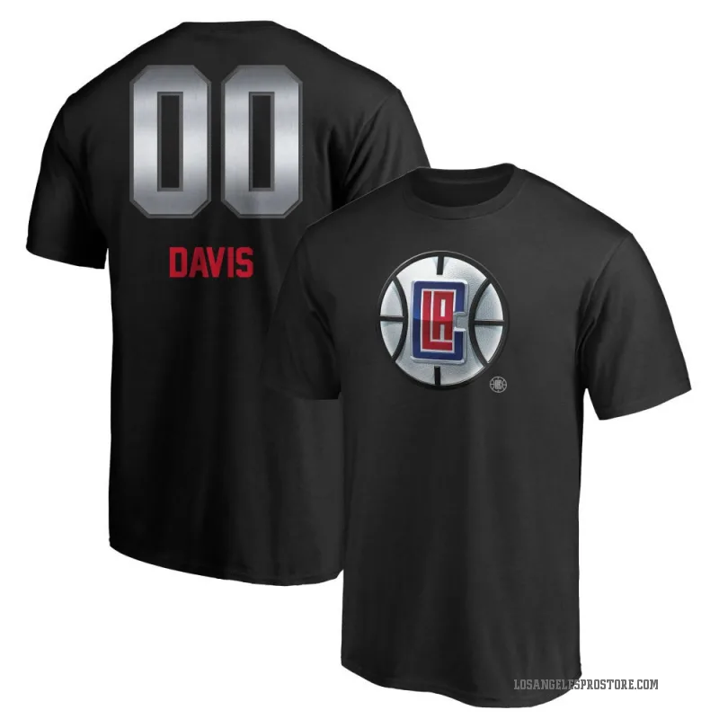 Glen Davis Men's Black Los Angeles Clippers Midnight Mascot T-Shirt