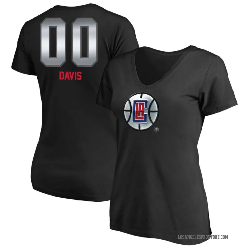 Glen Davis Women's Black Los Angeles Clippers Midnight Mascot T-Shirt