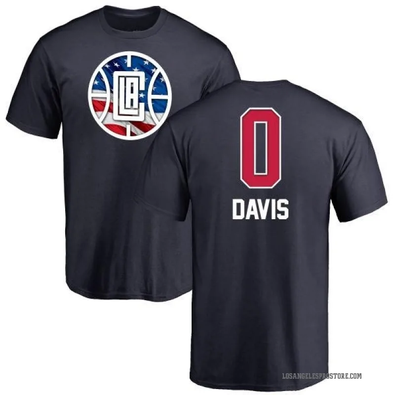 Glen Davis Youth Navy Los Angeles Clippers Name and Number Banner Wave T-Shirt
