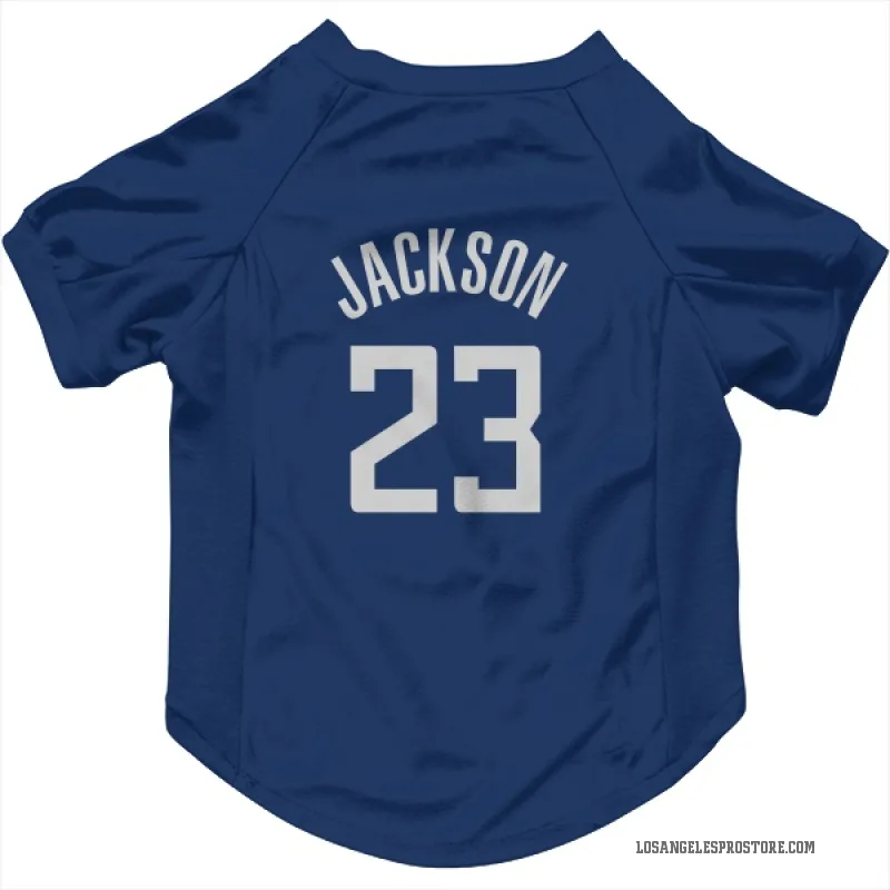 Isaiah Jackson  Blue Los Angeles Clippers  Cat & Dog Pet Jersey