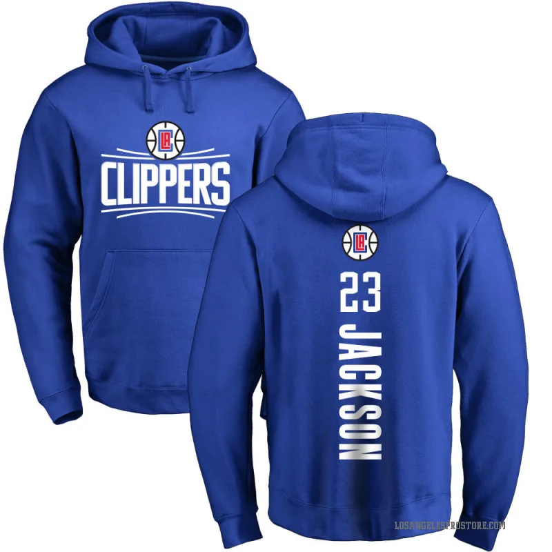 Isaiah Jackson Youth Royal Los Angeles Clippers Branded Backer Pullover Hoodie