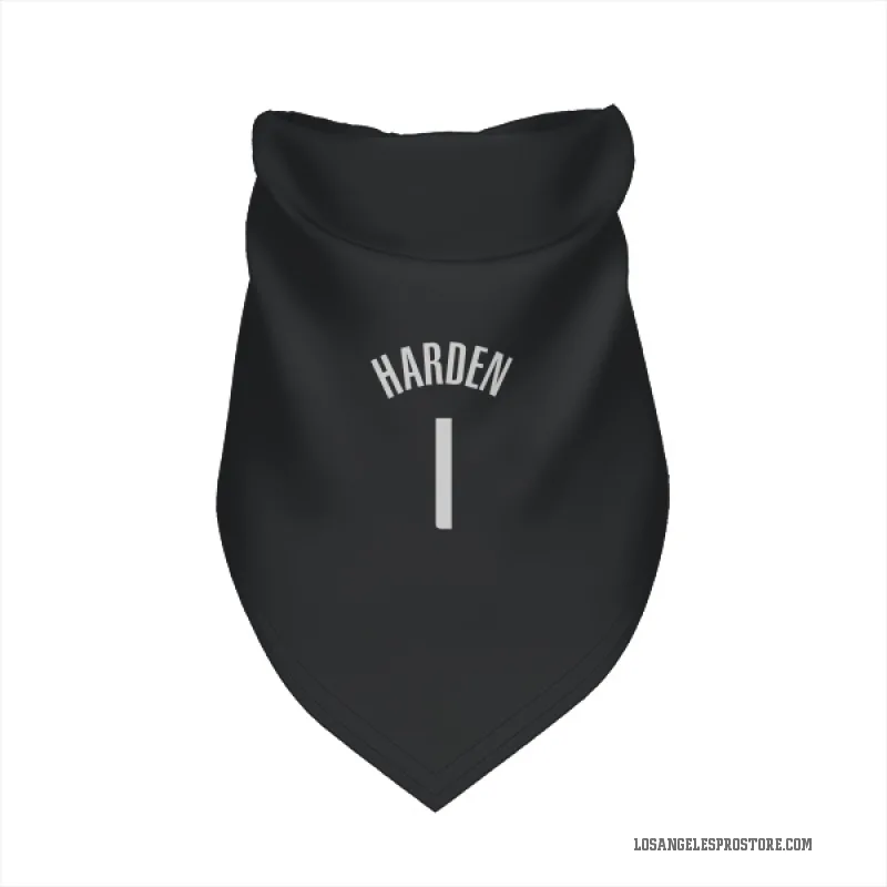 James Harden Black Los Angeles Clippers Cat & Dog Pet Bandana