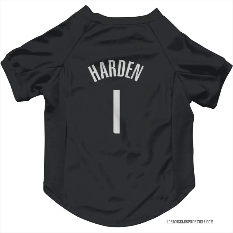 James Harden Black Los Angeles Clippers Cat & Dog Pet Jersey