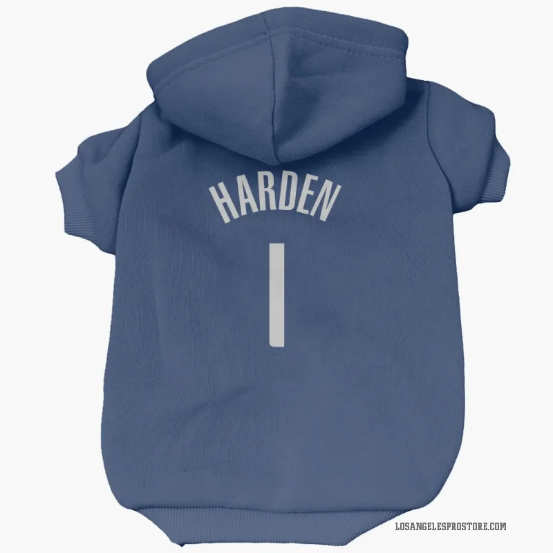 James Harden Blue Los Angeles Clippers Cat & Dog Pet Hoodie