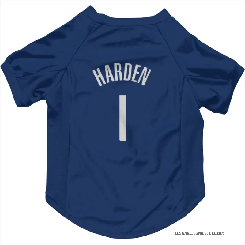 James Harden Blue Los Angeles Clippers Cat & Dog Pet Jersey