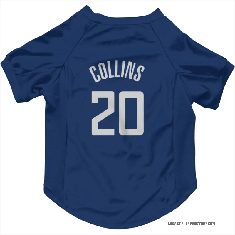 John Collins  Blue Los Angeles Clippers  Cat & Dog Pet Jersey