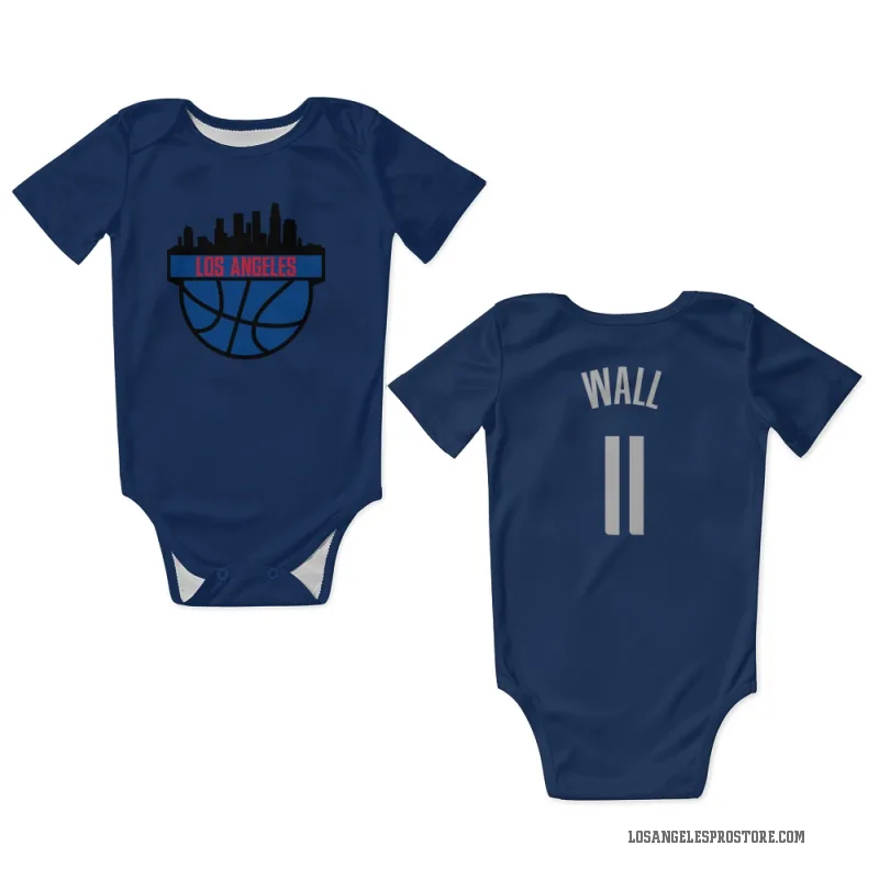John Wall  Blue Los Angeles Clippers  Newborn & Infant Bodysuit