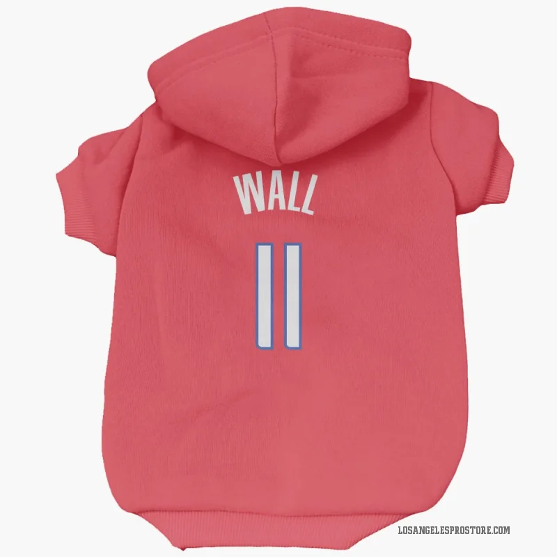 John Wall  Red Los Angeles Clippers  Cat & Dog Pet Hoodie