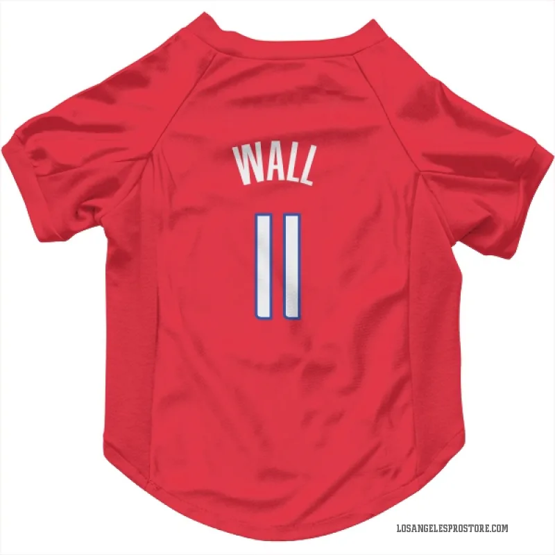 John Wall  Red Los Angeles Clippers  Cat & Dog Pet Jersey