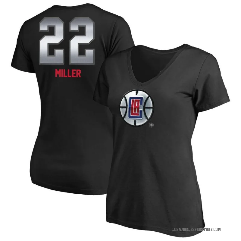 Jordan Miller Women's Black Los Angeles Clippers Midnight Mascot T-Shirt