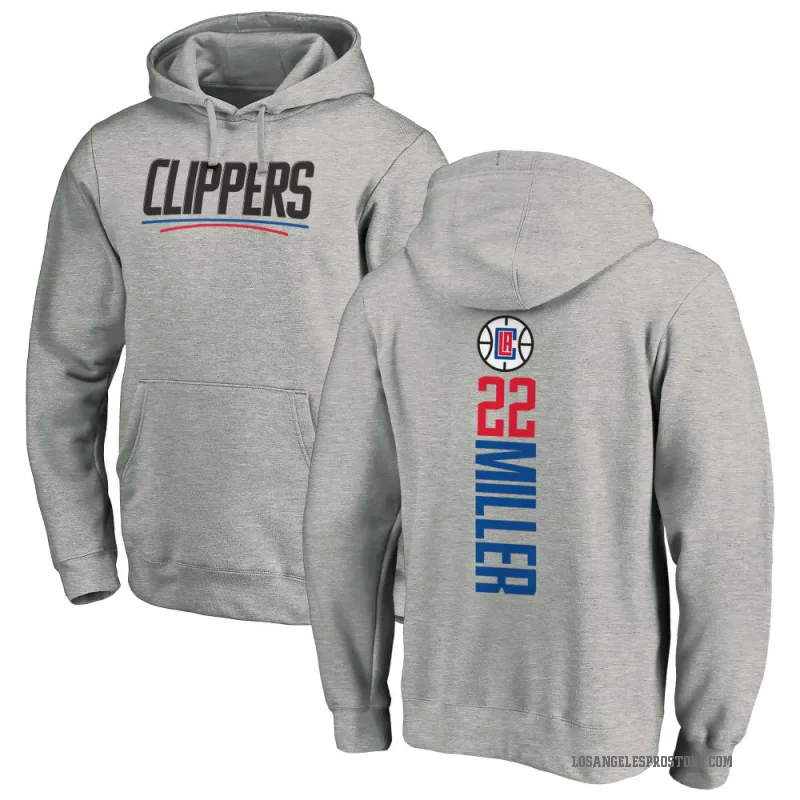 Jordan Miller Youth Los Angeles Clippers Branded Ash Backer Pullover Hoodie