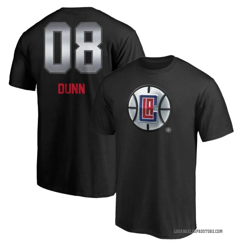 Kris Dunn Men's Black Los Angeles Clippers Midnight Mascot T-Shirt