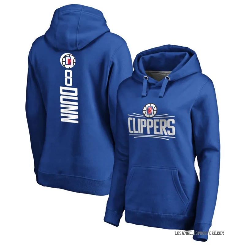 Kris Dunn Women's Royal Los Angeles Clippers Branded Backer Pullover Hoodie