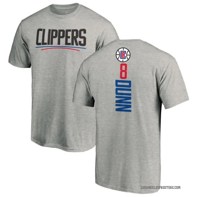 Kris Dunn Youth Los Angeles Clippers Ash Backer T-Shirt
