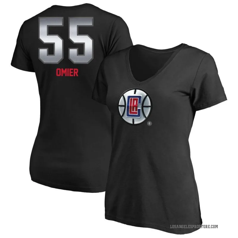 Norchad Omier Women's Black Los Angeles Clippers Midnight Mascot T-Shirt