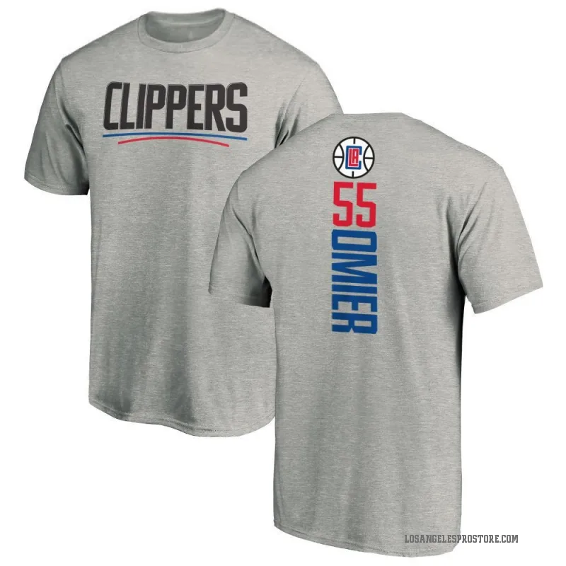 Norchad Omier Youth Los Angeles Clippers Ash Backer T-Shirt