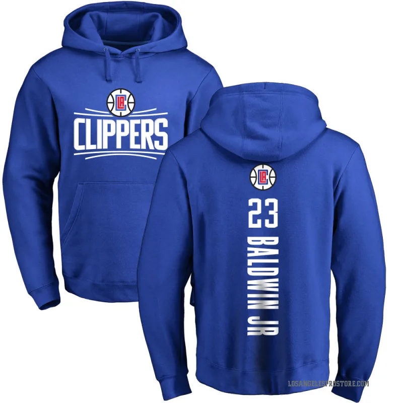 Patrick Baldwin Jr. Men's Royal Los Angeles Clippers Branded Backer Pullover Hoodie