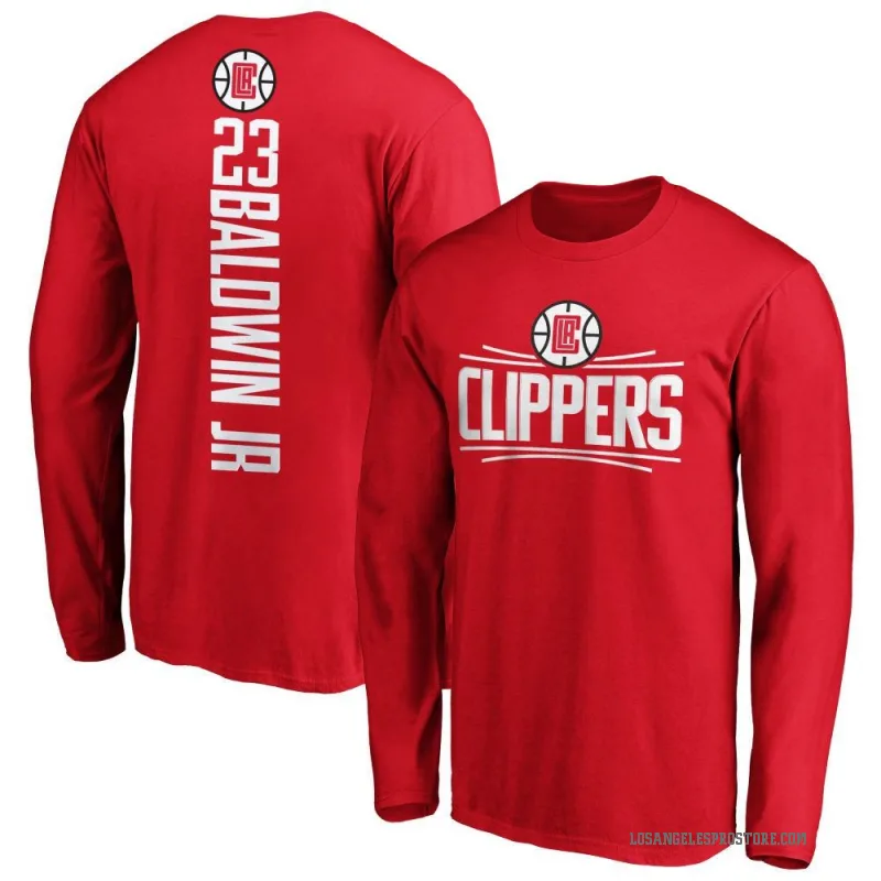 Patrick Baldwin Jr. Youth Royal Los Angeles Clippers Backer Long Sleeve T-Shirt