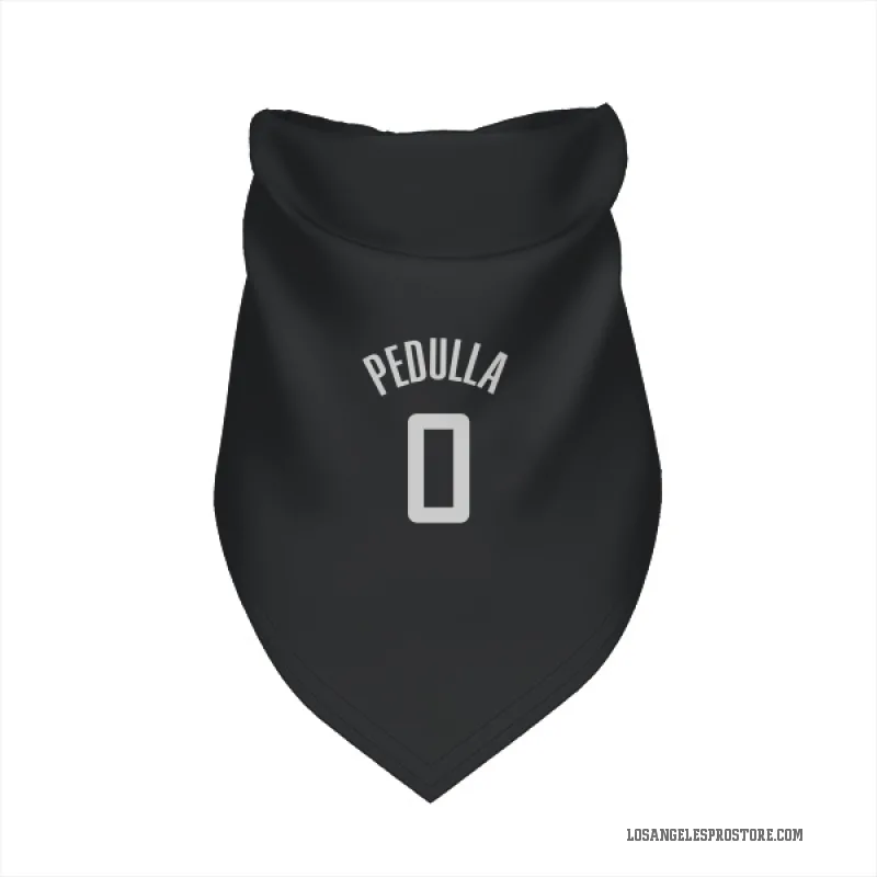 Sean Pedulla  Black Los Angeles Clippers  Cat & Dog Pet Bandana