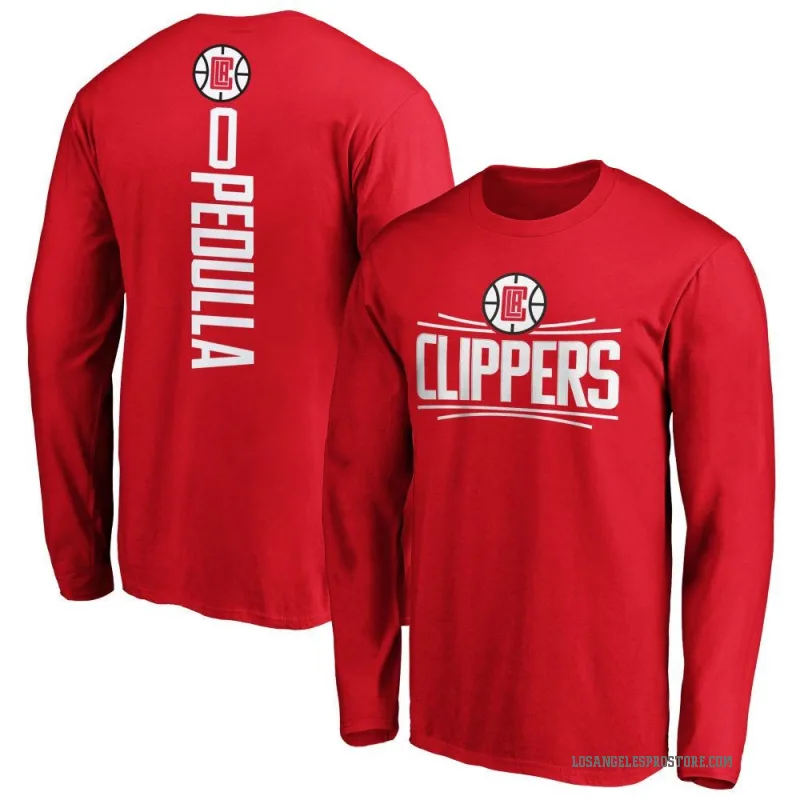 Sean Pedulla Men's Royal Los Angeles Clippers Backer Long Sleeve T-Shirt