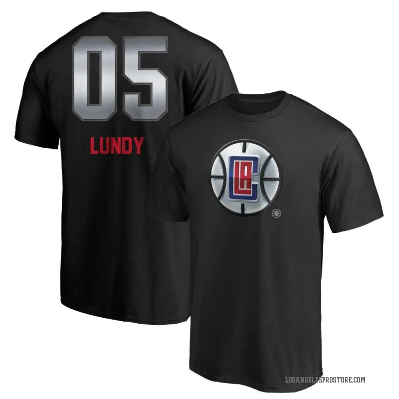 Seth Lundy Youth Black Los Angeles Clippers Midnight Mascot T-Shirt