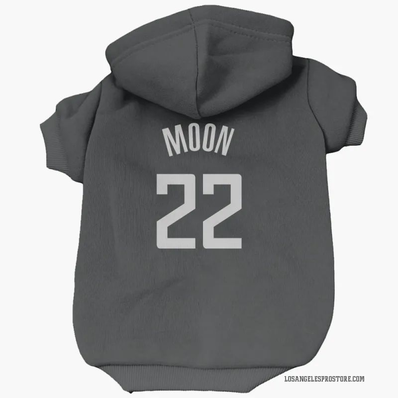 Xavier Moon  Black Los Angeles Clippers  Cat & Dog Pet Hoodie