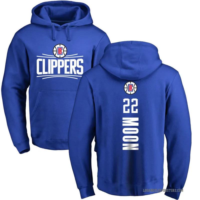 Xavier Moon Men's Royal Los Angeles Clippers Branded Backer Pullover Hoodie