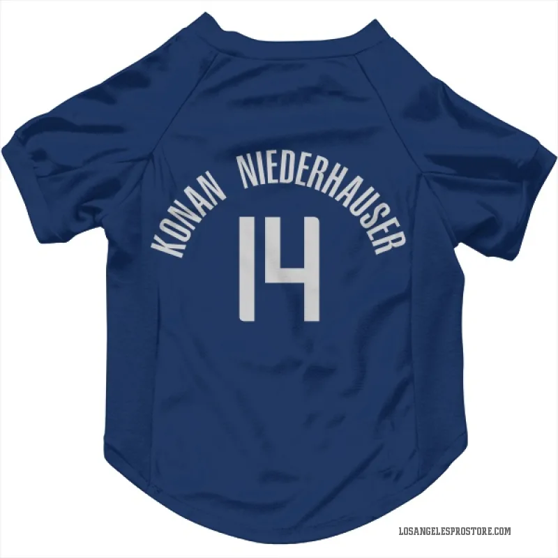 Yanic Konan Niederhauser  Blue Los Angeles Clippers  Cat & Dog Pet Jersey