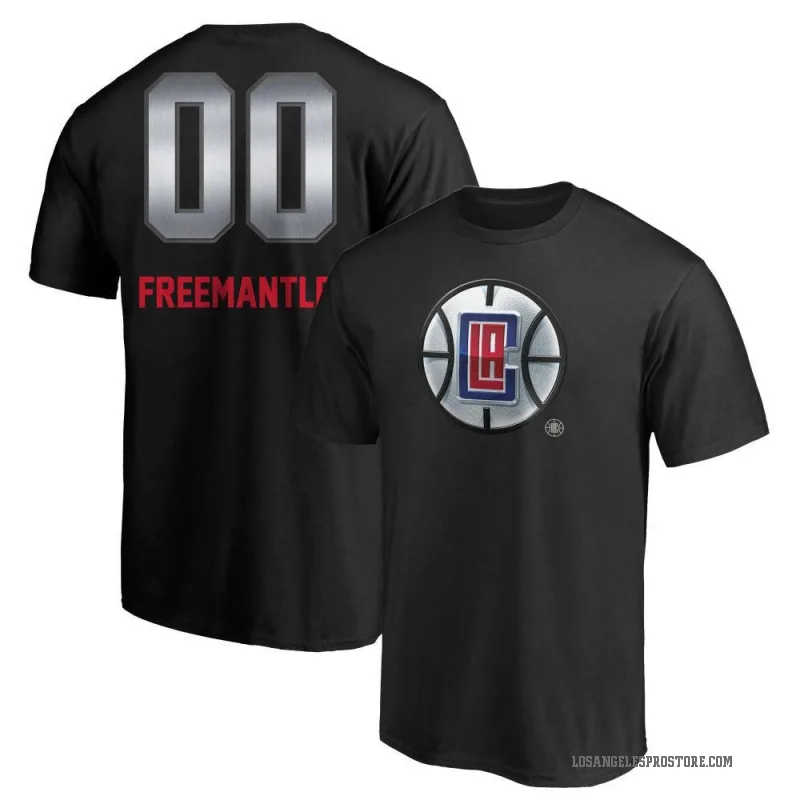 Zach Freemantle Men's Black Los Angeles Clippers Midnight Mascot T-Shirt