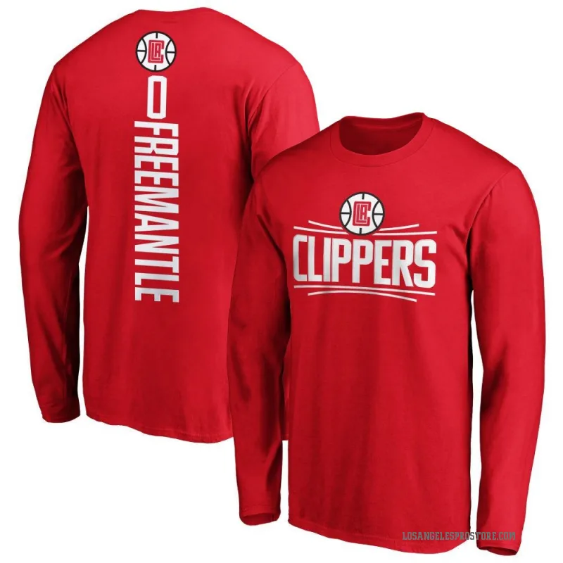 Zach Freemantle Youth Royal Los Angeles Clippers Backer Long Sleeve T-Shirt